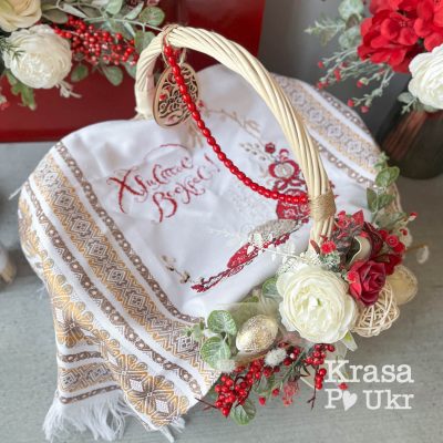 Рушник великодній вишита – “Українська вишиванка” (70*32 см або 60*32 см)